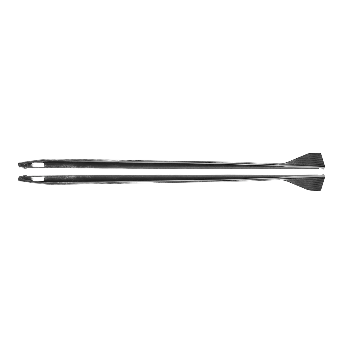 BMW G20 3 Series AO Style Dry Carbon Fiber Side Skirt Extensions