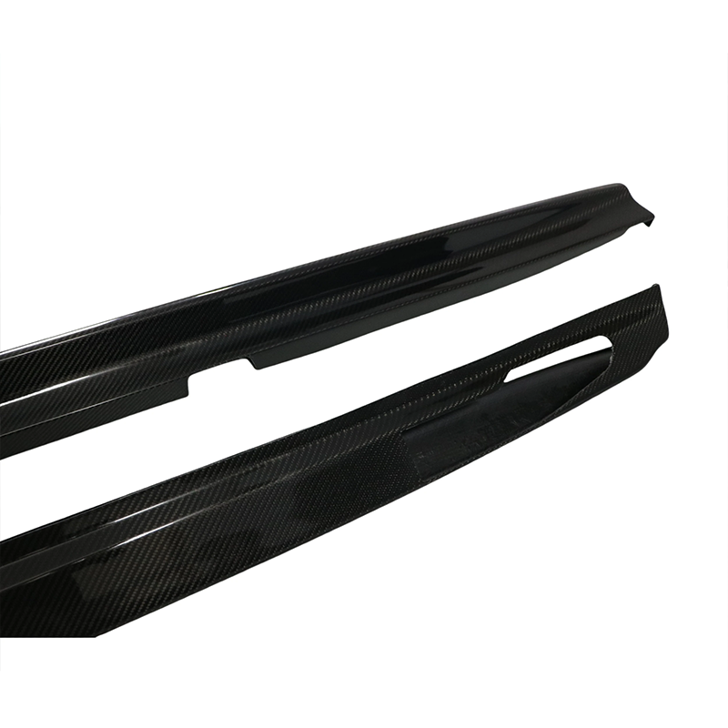 BMW G01 F97 X3 X3 M 3D Style Dry Carbon Fiber Side Skirt Extensions