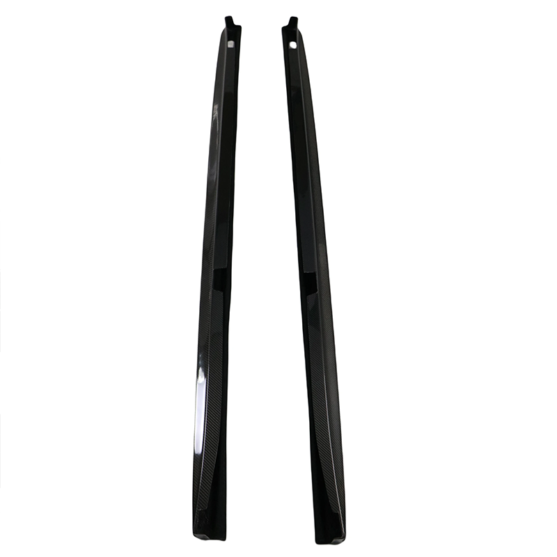 BMW G01 F97 X3 X3 M 3D Style Dry Carbon Fiber Side Skirt Extensions