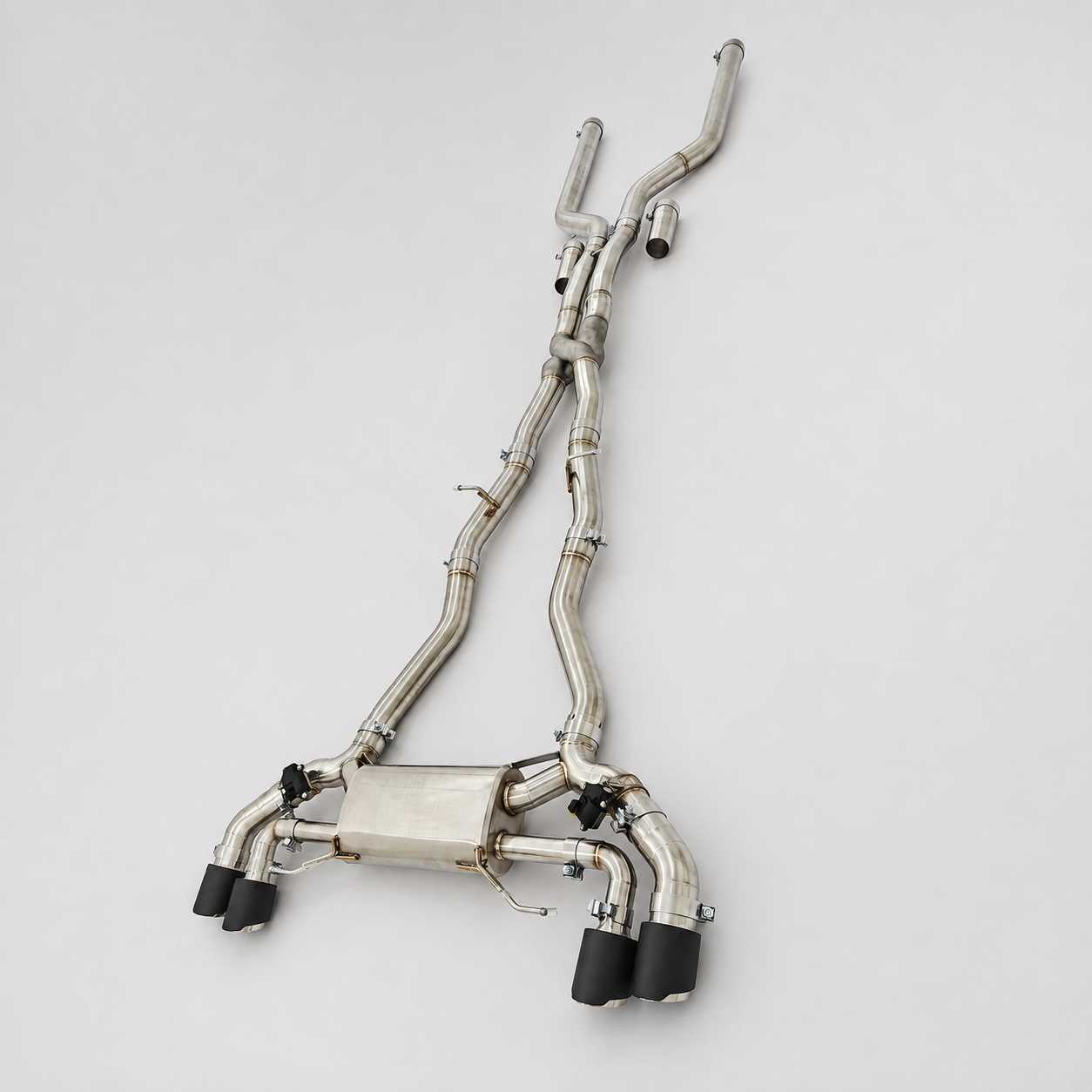 BMW M8 F91 / F92 / F93 4.4T SS304 Valved Catback Exhaust System
