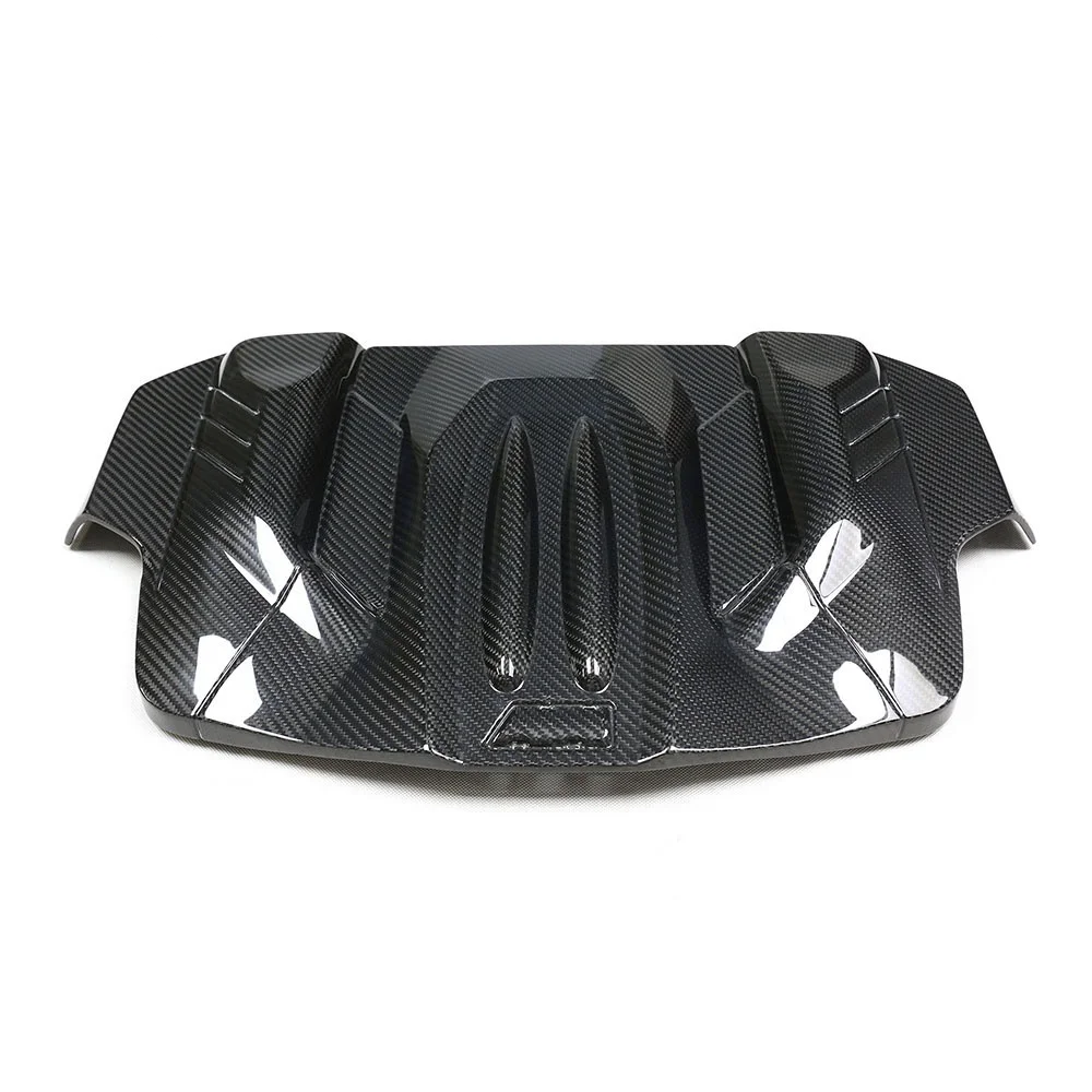 BMW F10 M5 F06 F12 F13 M6 Dry Carbon Fiber Engine Cover | S63 Twin Turbo | 2012+