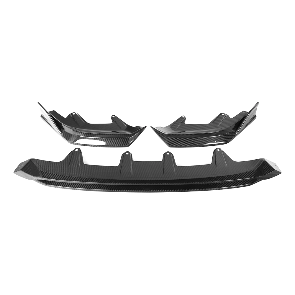 BMW G60 5 Series Dry Carbon Fiber TK Style Front Lip Splitter (2024+)