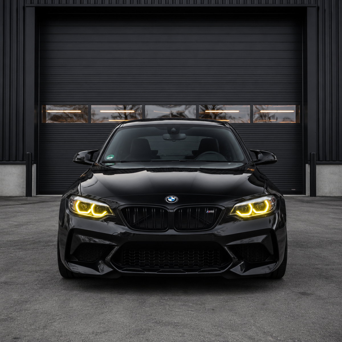 BMW CSL Style Yellow DRL LED Lights Module Set For BMW 2 Series & M2 (F87/F22/F23)