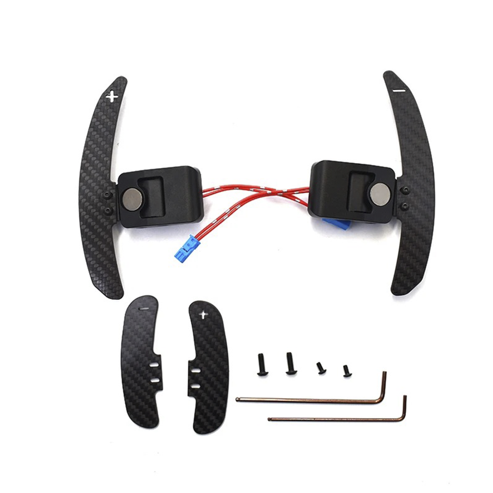 BMW Magnetic Carbon Fiber Paddle Shifters Extension F20 F22 F30 F32 F12 F01 | Steering Wheel Shift Paddles