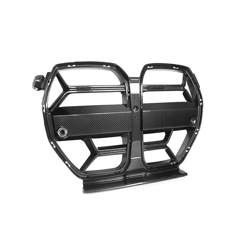 BMW M3 G80 G81 & M4 G82 G83 CSL Style Dry Carbon Fiber Front Grille | 2021+