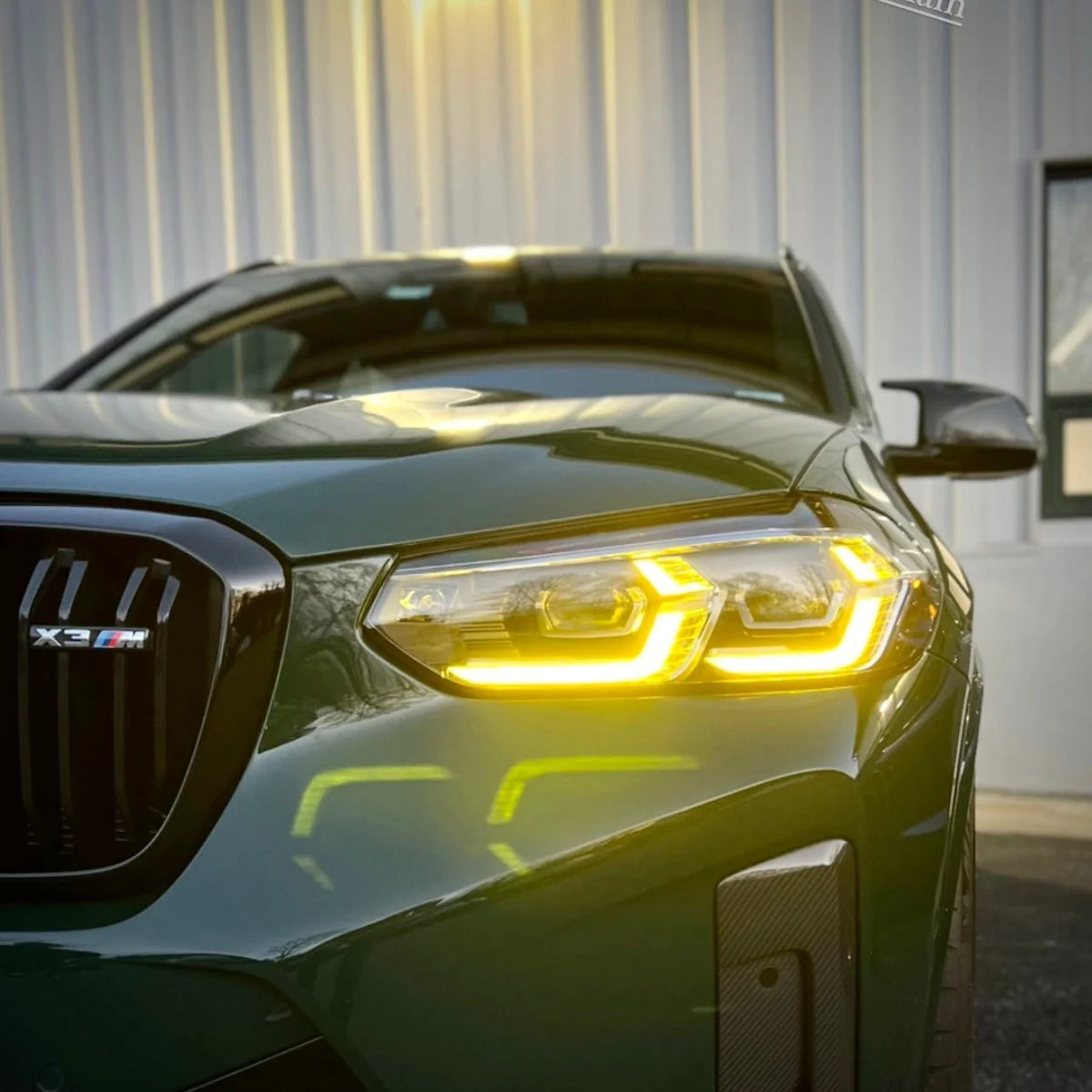 BMW X3M X4M F97 F98 LCI CSL Style Yellow DRL LED Module Set | 2022+