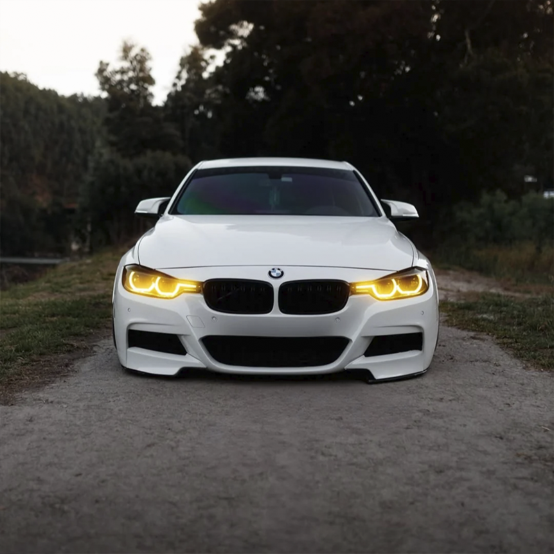 BMW F30 / F31 CSL Style Yellow DRL LED Module Set | 3 Series (2011–2019)