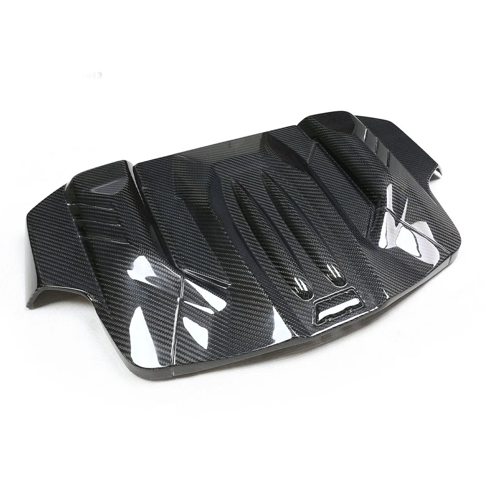 BMW F10 M5 F06 F12 F13 M6 Dry Carbon Fiber Engine Cover | S63 Twin Turbo | 2012+
