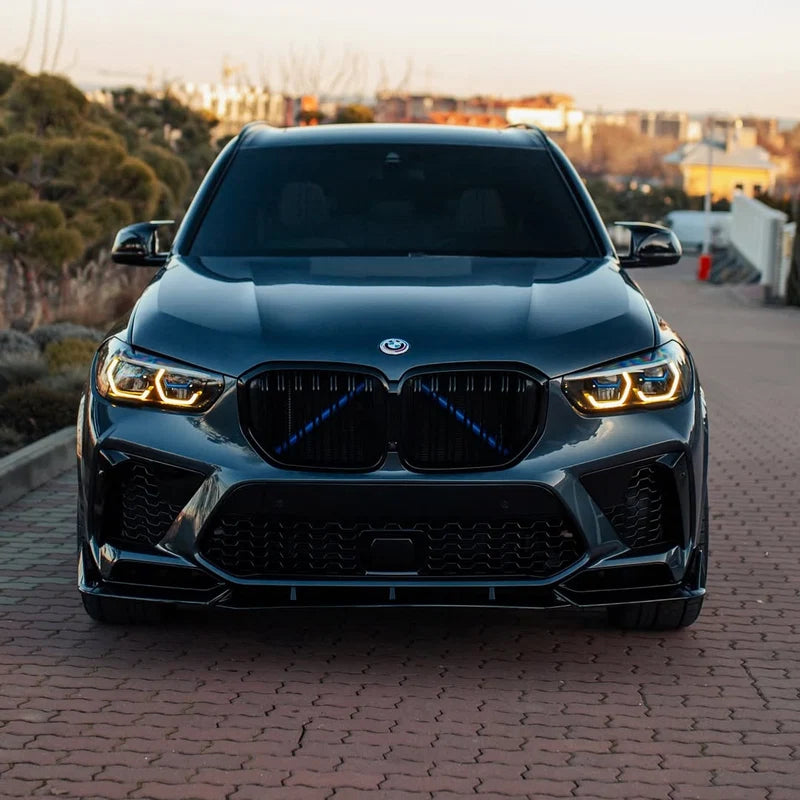 BMW X5M X6M F95 F96 CSL Style Yellow DRL LED Module Set | 2019–2022