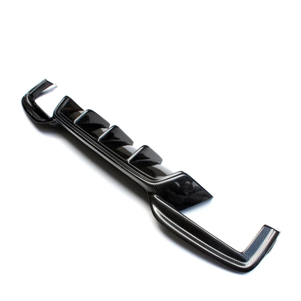 BMW M6 F06 F12 F13 Carbon Fiber V Style Rear Diffuser | 2012-2018