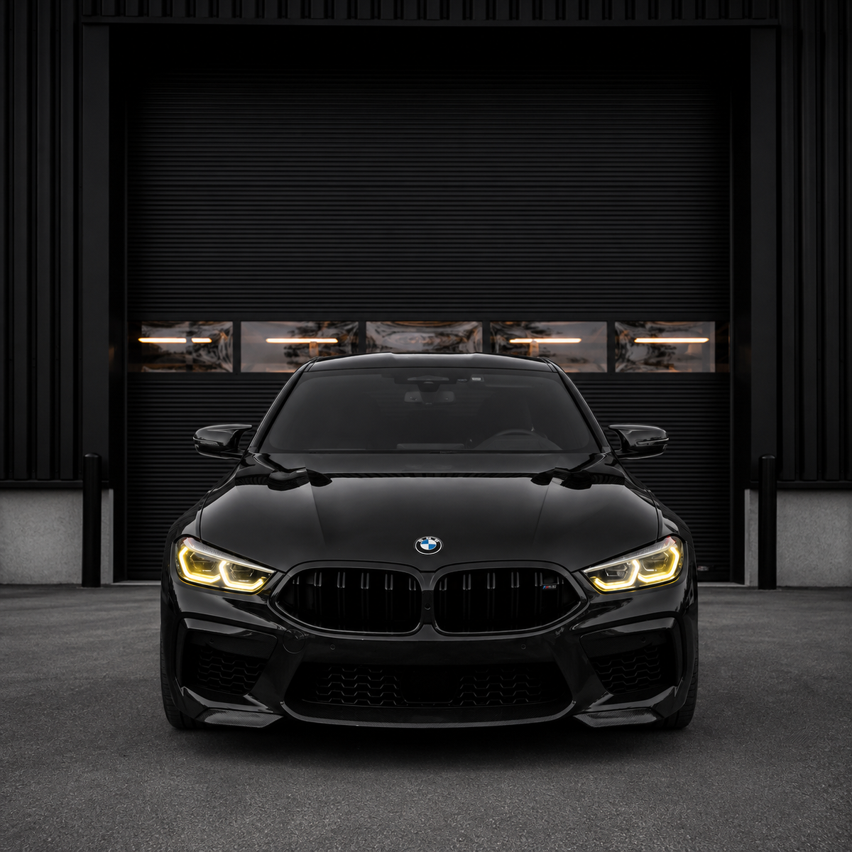BMW 8 Series G14 G15 G16 & M8 F91 F92 F93 CSL Style Yellow DRL LED Module Set | 2019+
