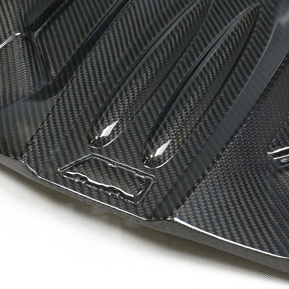 BMW F10 M5 F06 F12 F13 M6 Dry Carbon Fiber Engine Cover | S63 Twin Turbo | 2012+
