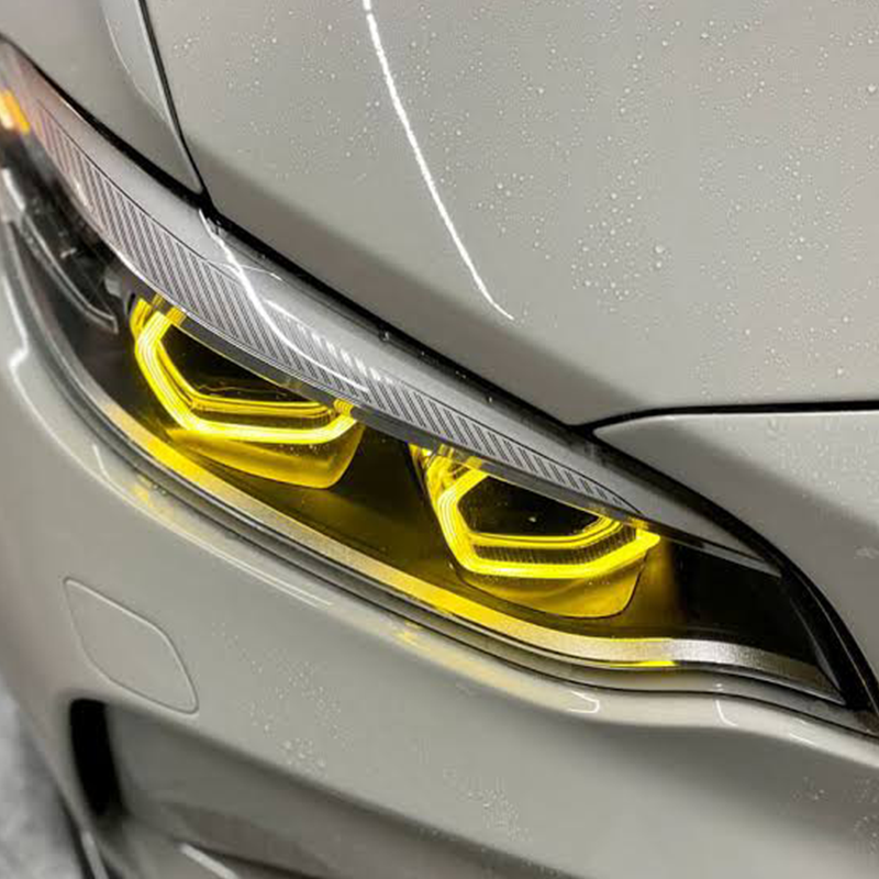 BMW CSL Style Yellow DRL LED Lights Module Set For BMW 2 Series & M2 (F87/F22/F23)