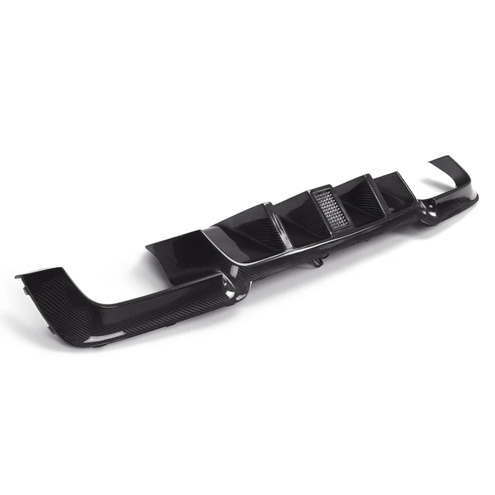 BMW F10 M5 Dry Carbon Fiber DTM Style Rear Diffuser with LED Light (2010–2016)