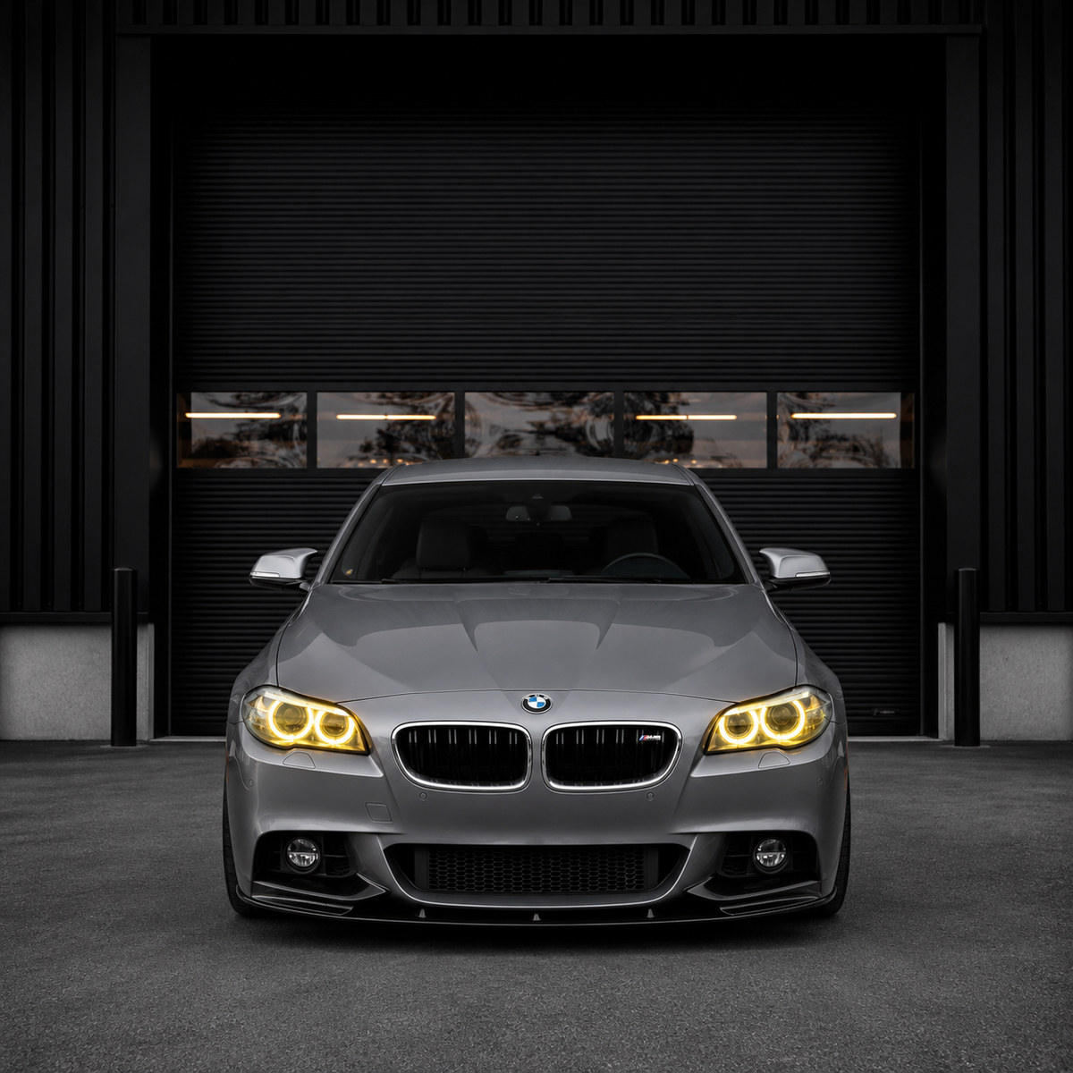 BMW CSL Style Yellow DRL LED Lights Module Set For BMW 5 Series F10 / F11 & M5 F10