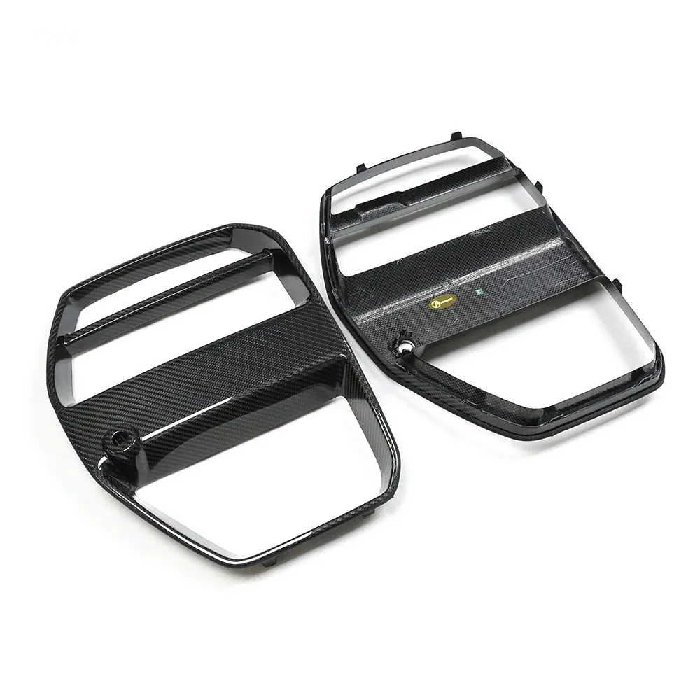 BMW G80 M3 G82 G83 M4 Dry Carbon Fiber Front Grille V Style | G-Series M Exterior Upgrade