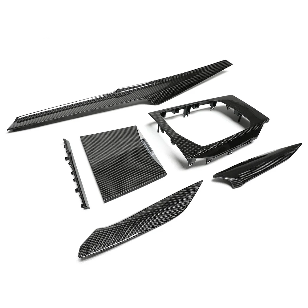 BMW G20 G22 G26 G42 G80 G82 G83 LCI Dry Carbon Fiber Interior Trim Set | 2023+