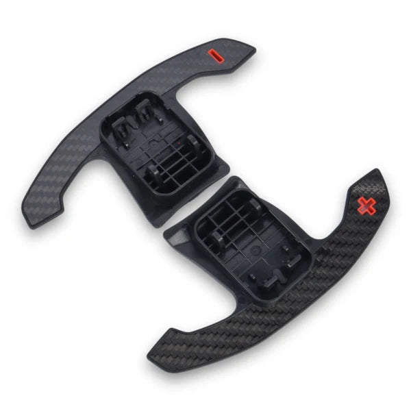 BMW Dry Carbon Fiber Extended Paddle Shifters | F & G Series | OEM Fitment