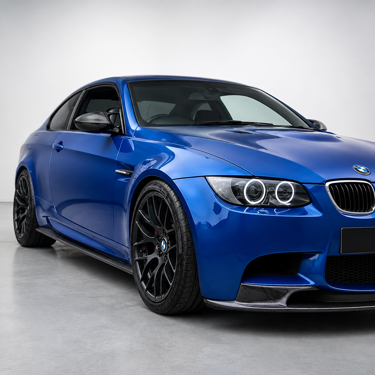 BMW E90 E92 E93 M3 Style Dry Carbon Fiber Side Skirts