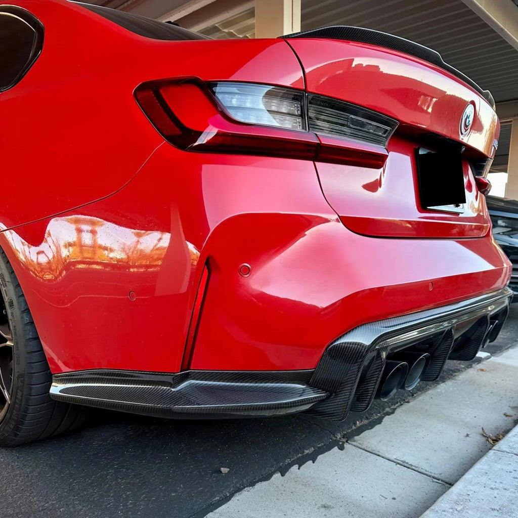 BMW M3 G80 G81 / M4 G82 G83 Pre-LCI Carbon Fiber MP Style Rear Diffuser (2021+)
