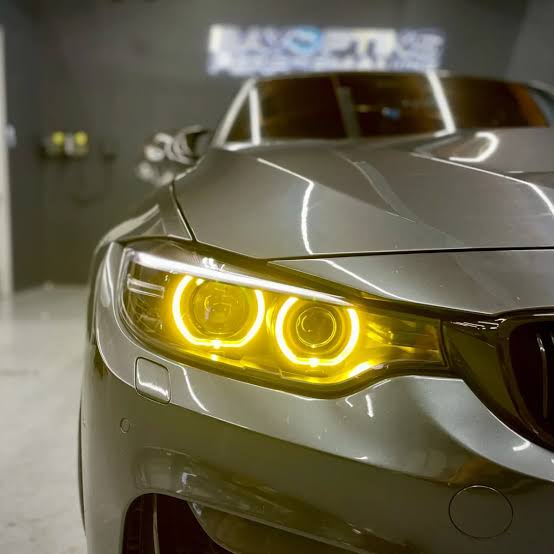 BMW F32 / F33 LCI CSL Style Yellow DRL LED Module Set | 4 Series (2017–2020)