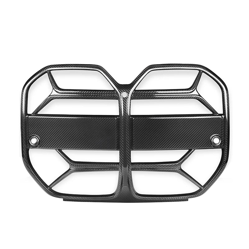 BMW G26 4 Series Dry Carbon Fiber CSL Style Kidney Grilles without ACC (2021+)