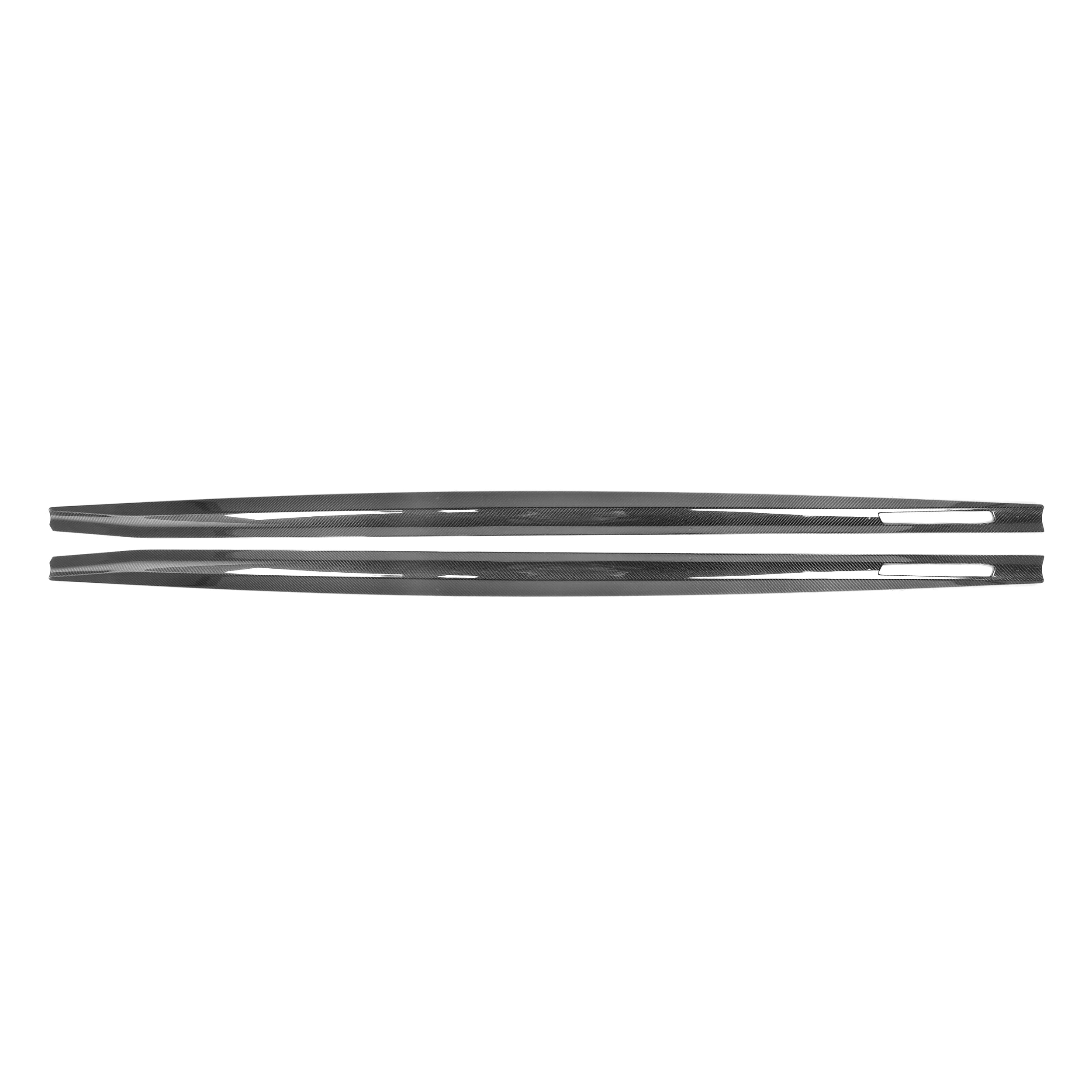 BMW G22 / G23 Dry Carbon Fiber AC Style Side Skirts Kit (2021+)