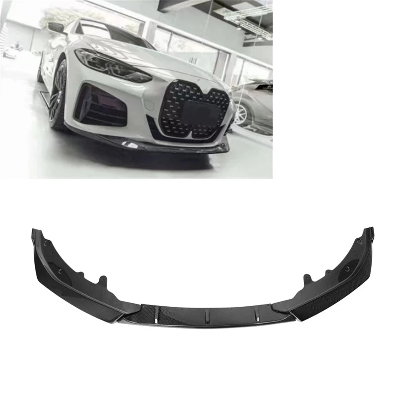 BMW G22 4 Series Dry Carbon Fiber FD Style Front Lip Splitter (2021+)