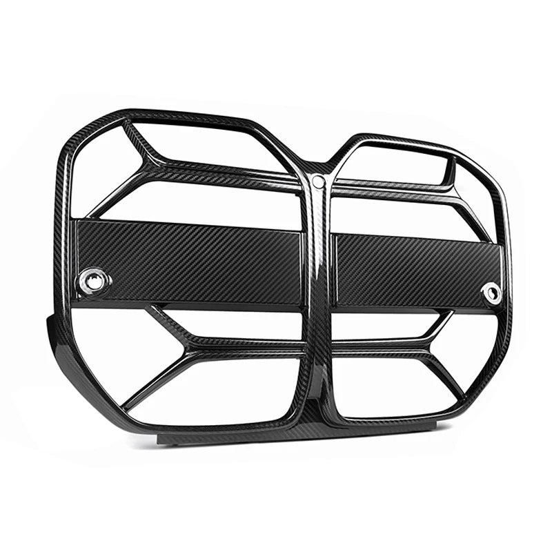 BMW G26 4 Series Dry Carbon Fiber CSL Style Kidney Grilles without ACC (2021+)