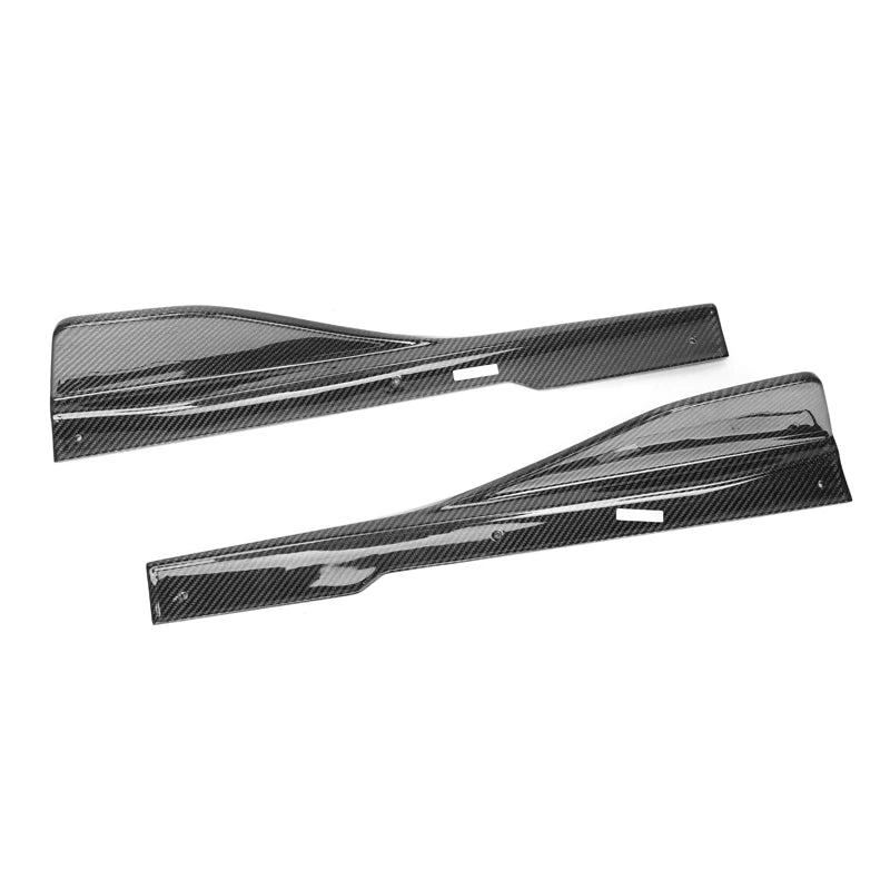 BMW G14 G15 G16 Dry Carbon Fiber AC Style Side Skirts | 8 Series Side Skirt Extensions (2021+)