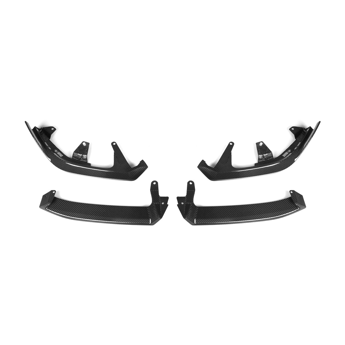 BMW G60 5 Series Dry Carbon Fiber MP Style Front Lip Splitter (2024+)