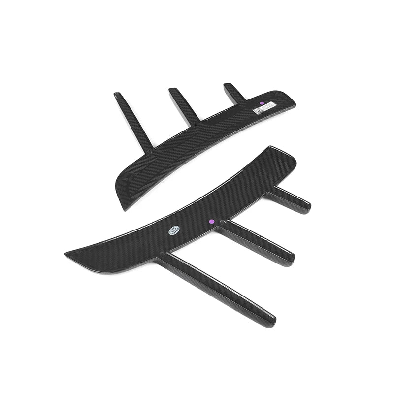 BMW G22 / G23 Dry Carbon Fiber Fender Vent Trims (2021+)