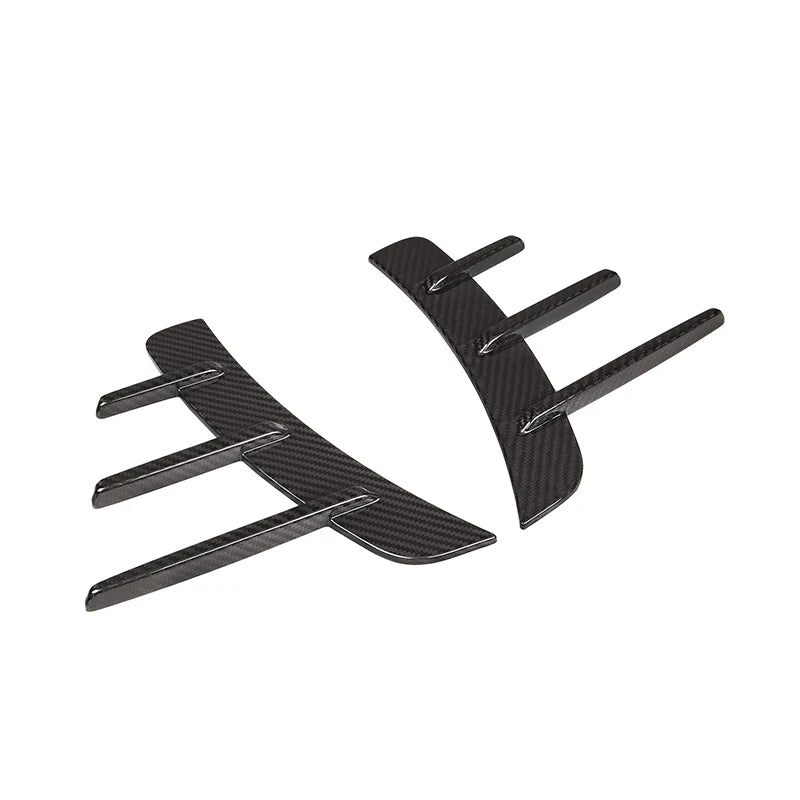 BMW G22 / G23 Dry Carbon Fiber Front Fender Vent Trims (2021+)