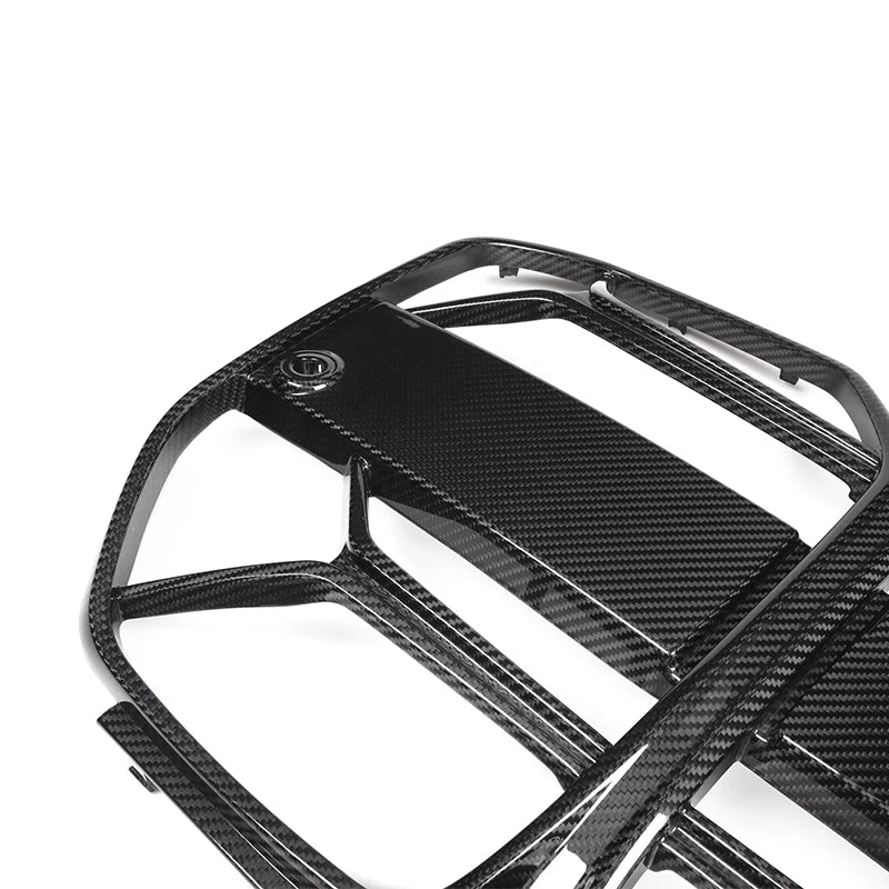 BMW G26 4 Series Dry Carbon Fiber CSL Style Kidney Grilles without ACC (2021+)