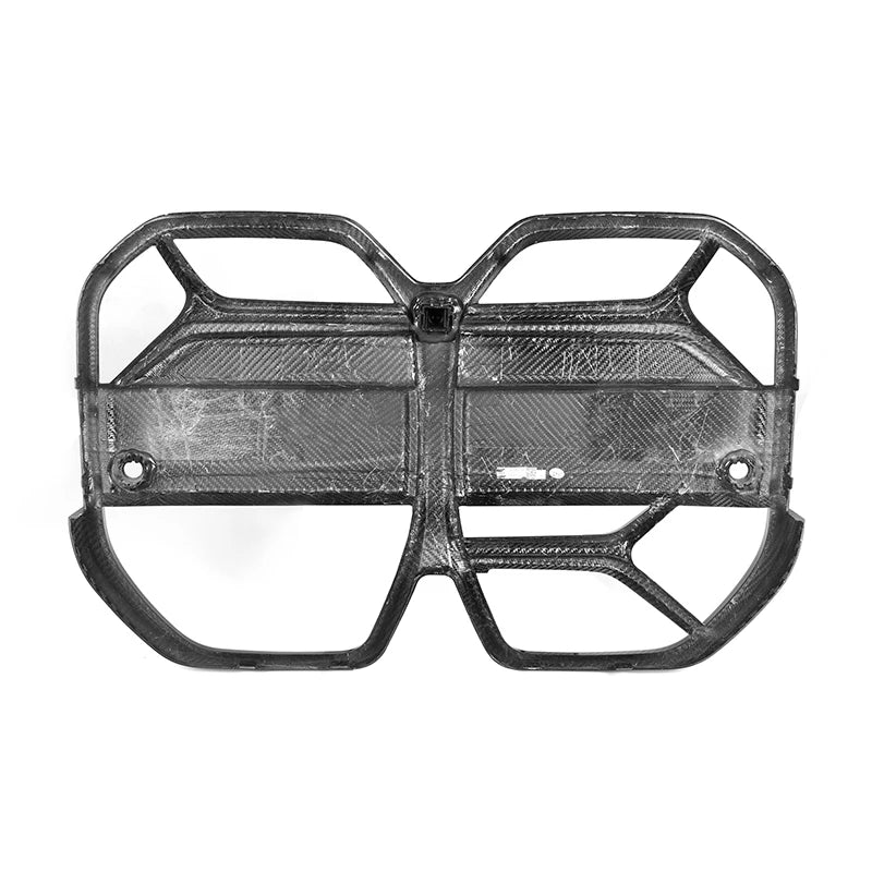 Dry Carbon Fiber Grill With ACC for BMW 4 Series I4 4- Door Bev Sedan 2021+ I4 Front Bumper Grille