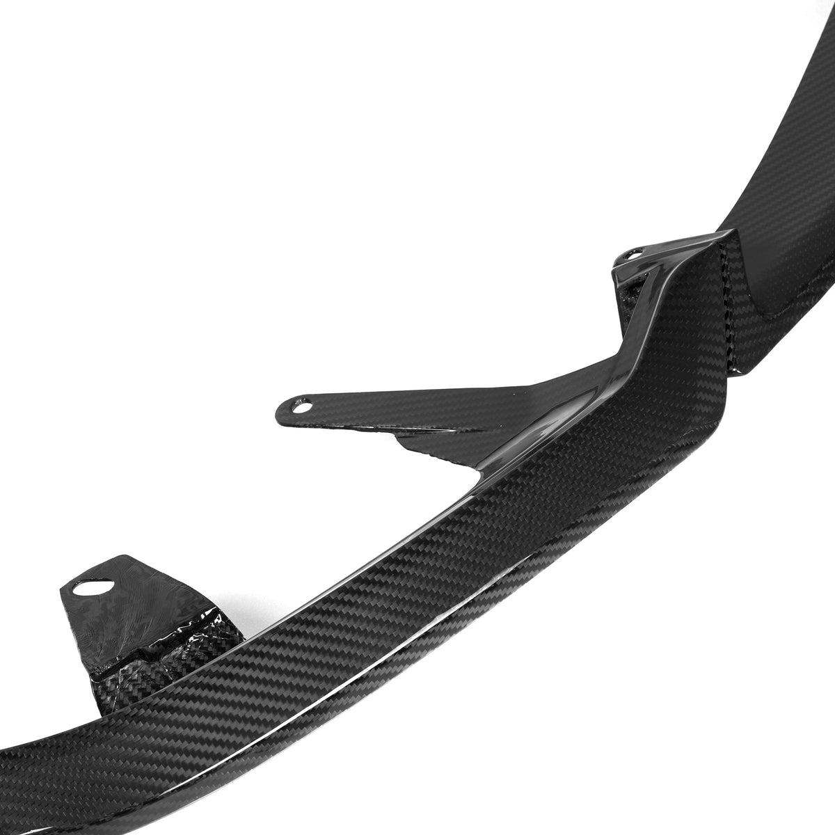 BMW G60 5 Series Dry Carbon Fiber MP Style Front Lip Splitter (2024+)