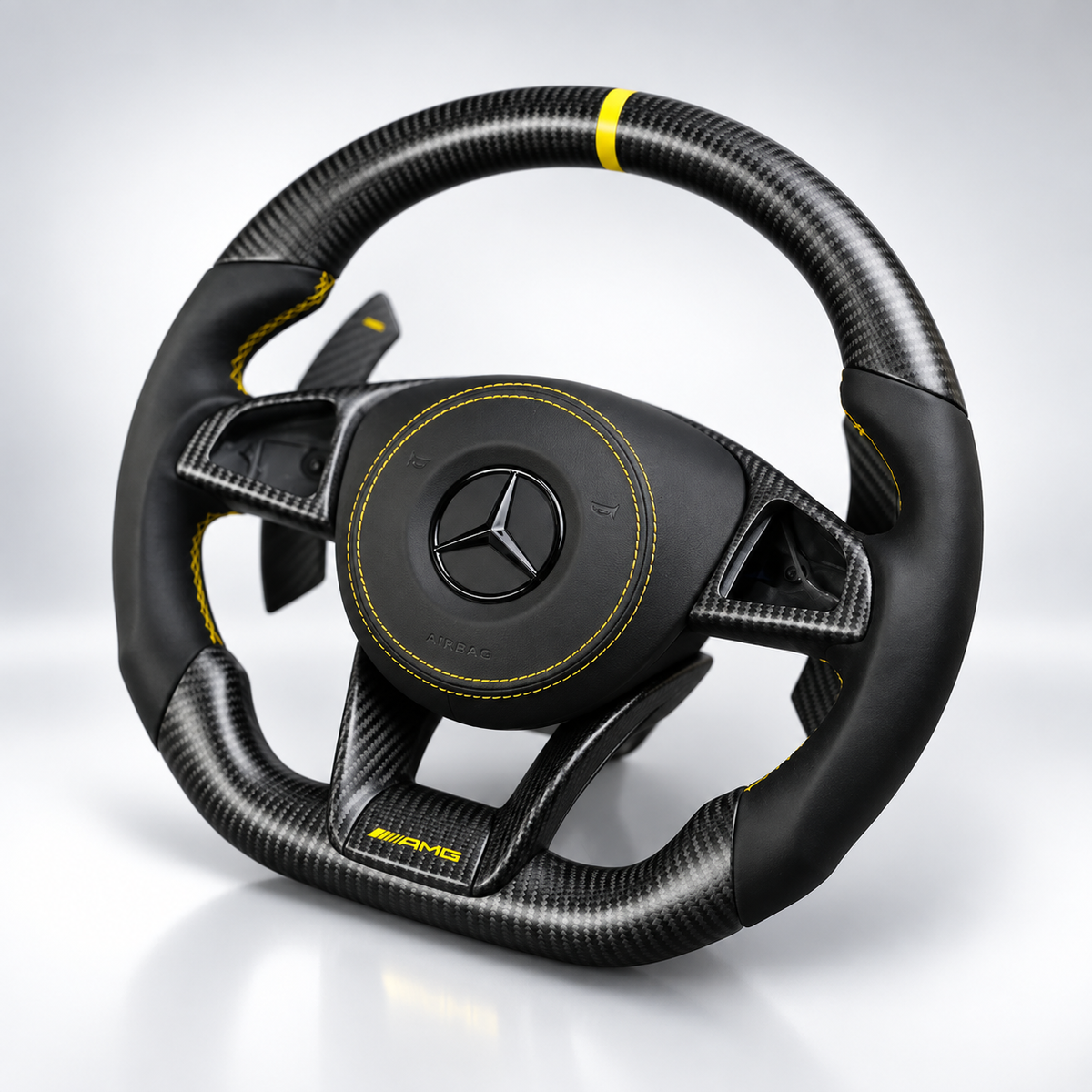 Mercedes-Benz 2017 AMG Performance Style Custom Steering Wheel | 2010+ Models