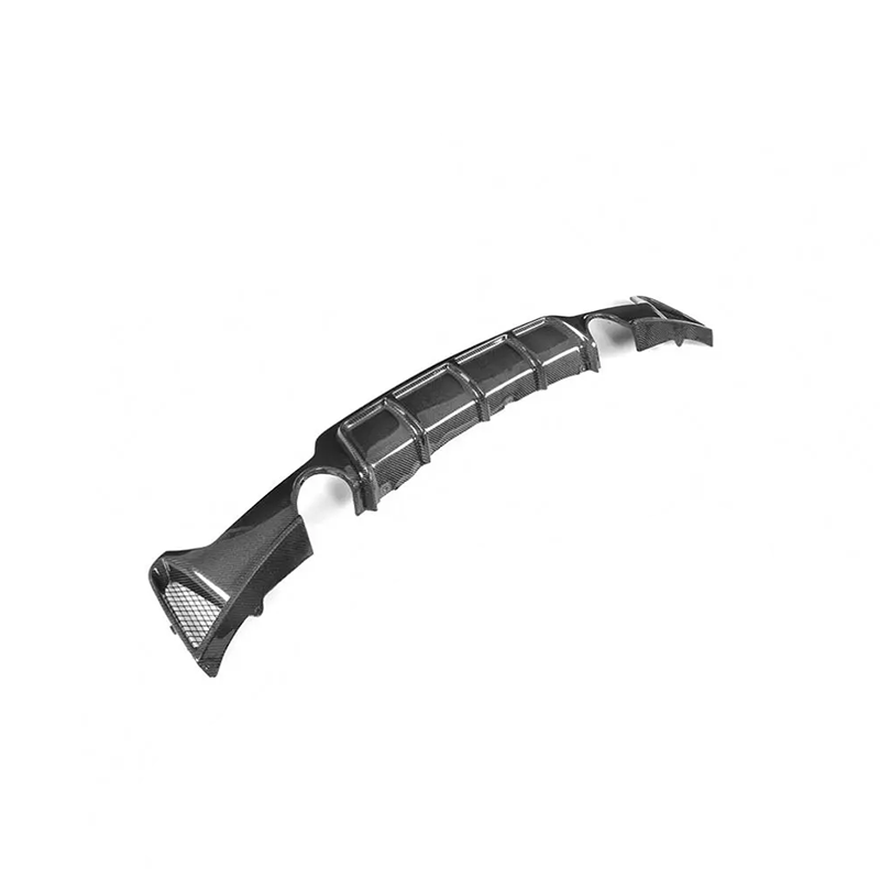 BMW F32 F33 F36 4 Series M Sport Dry Carbon Fiber Rear Diffuser