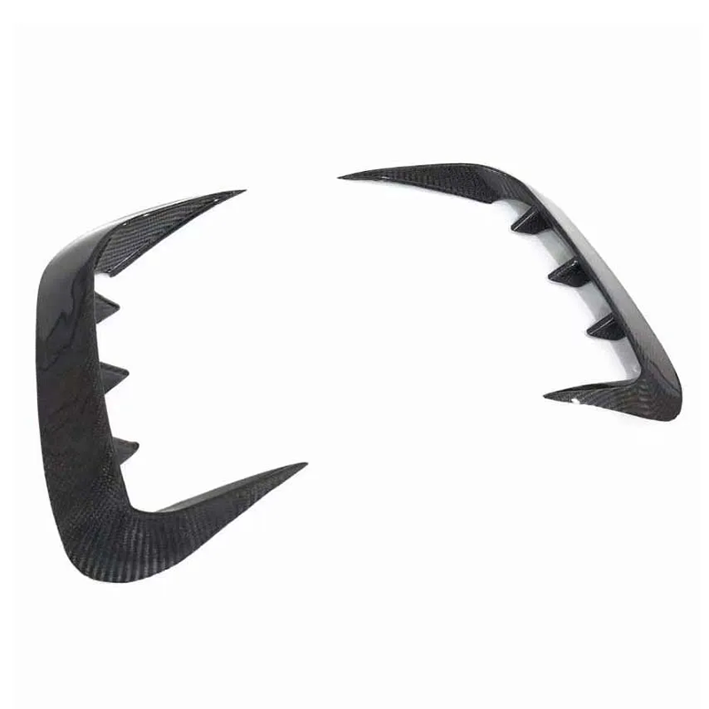 BMW G22 G23 4 Series Dry Carbon Fiber Rear Bumper Canards
