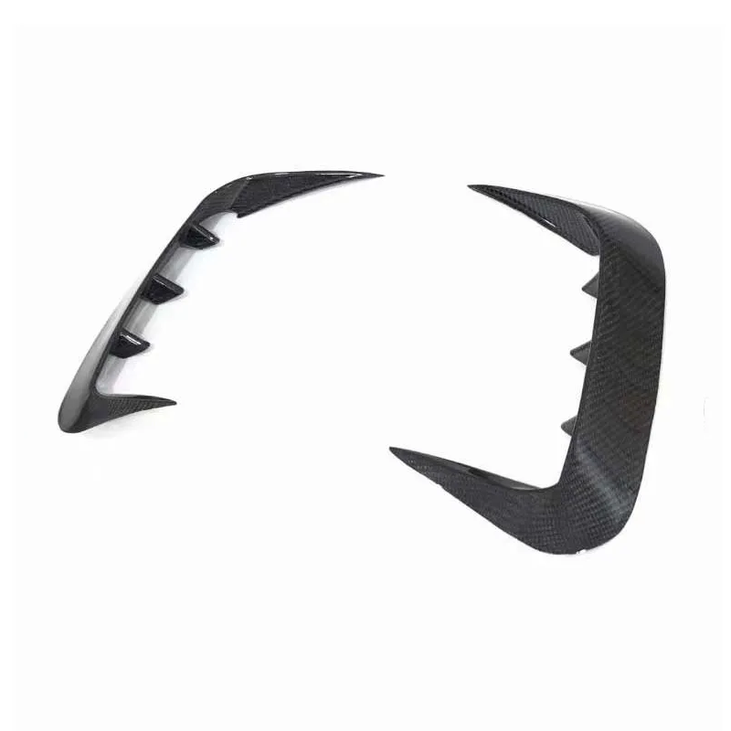 BMW G22 G23 4 Series Dry Carbon Fiber Rear Bumper Canards