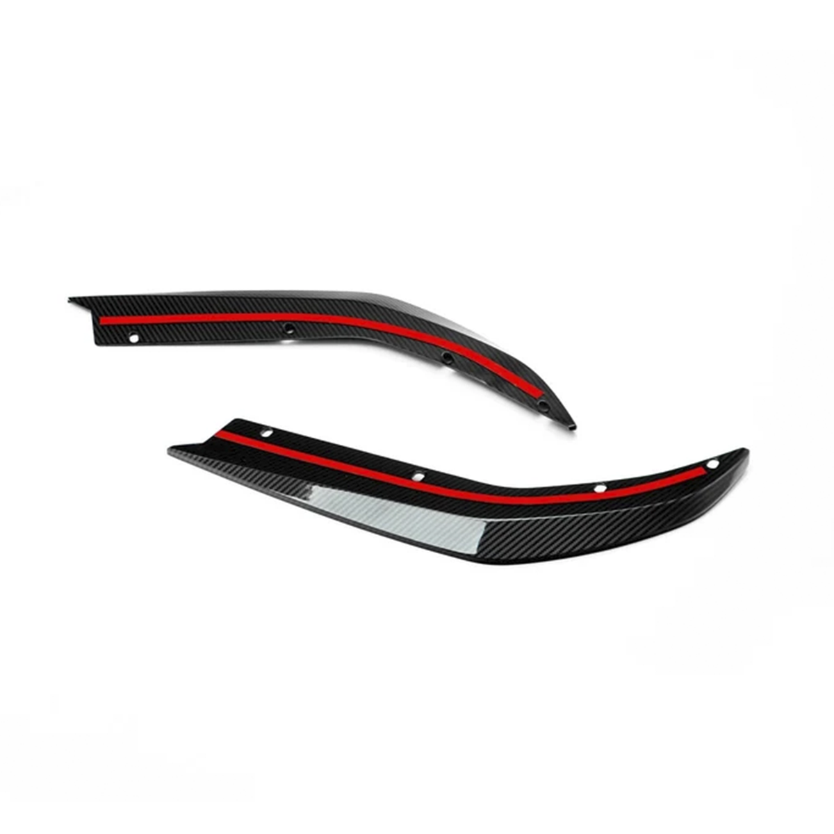BMW G82 G83 M4 Competition CS Style Dry Carbon Fiber Rear Bumper Flaps