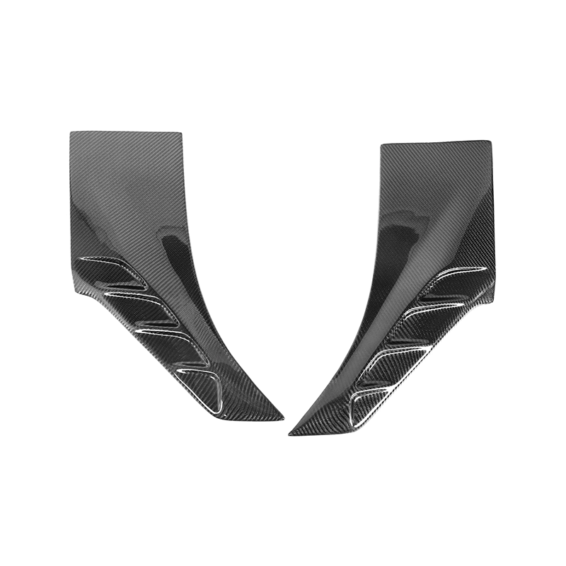 BMW X6M F96 LD Style Dry Carbon Fiber Side Fender Vent Trims