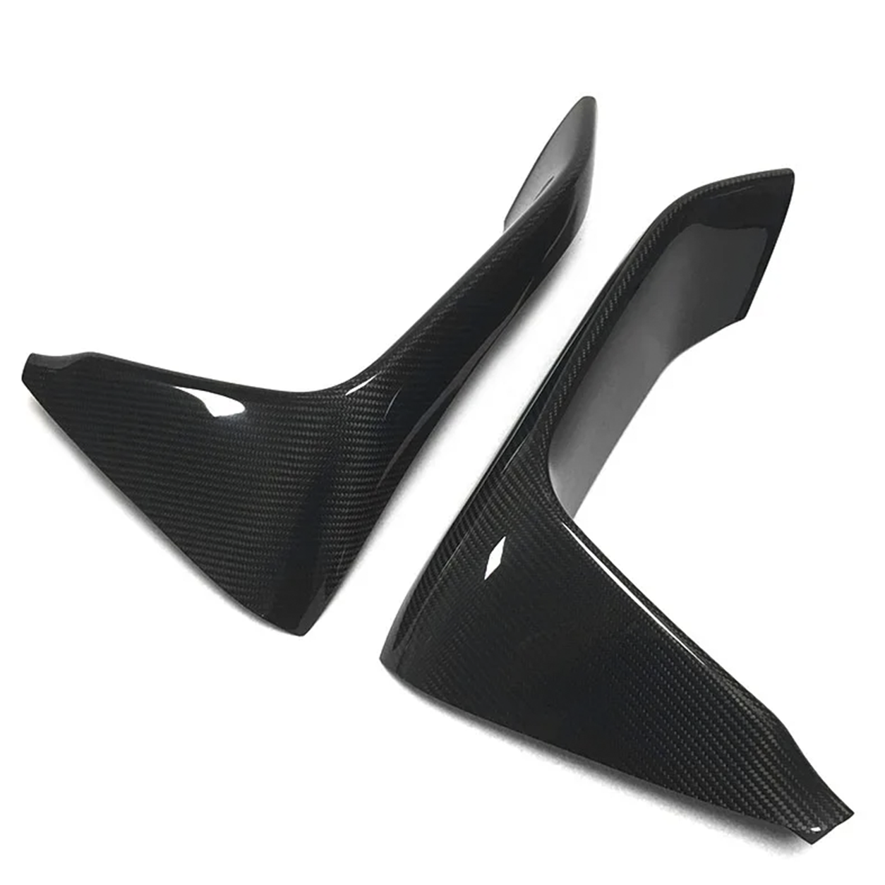 BMW F80 M3 F82 M4 MP Style Dry Carbon Fiber Front Splitters