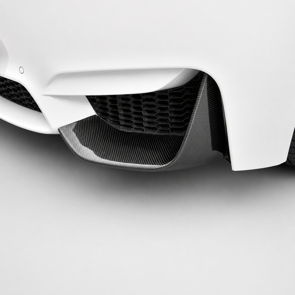 BMW F80 M3 F82 M4 MP Style Dry Carbon Fiber Front Splitters