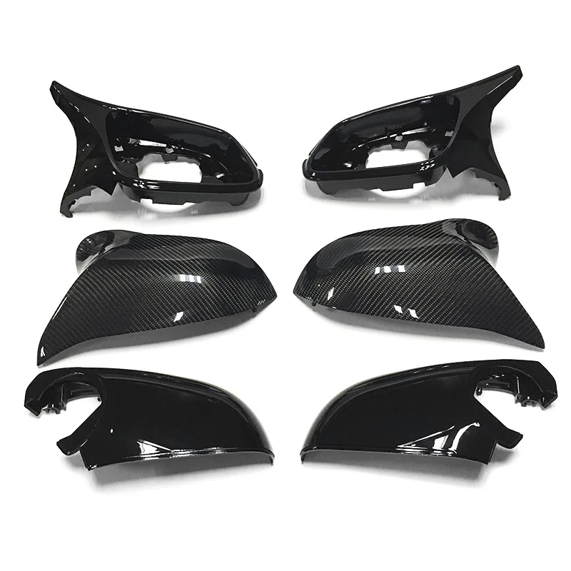 BMW 1 Series 2 Series 3 Series 4 Series M2 M3 Style 6-Piece Carbon Fiber Mirror Covers