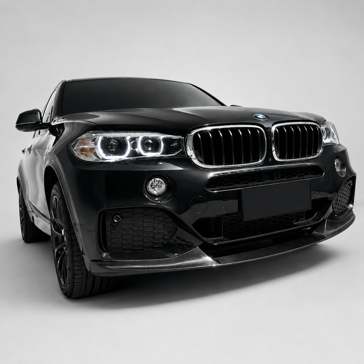 BMW X5 F15 M-Tech / M Sport Style Carbon Fiber Front Bumper Lip