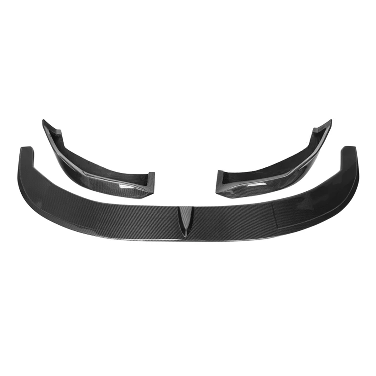 BMW F90 M5 Pre-LCI AC Style Dry Carbon Fiber Front Lip Splitter