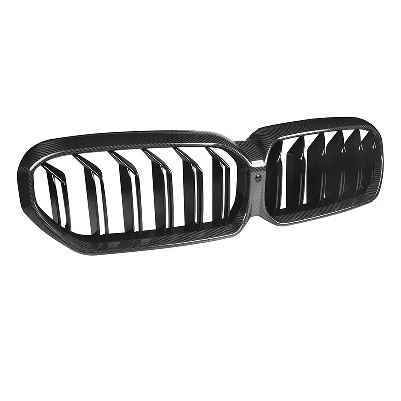 BMW 5 Series G30 / M5 F90 LCI Carbon Fiber Dual Slat Front Bumper Grille