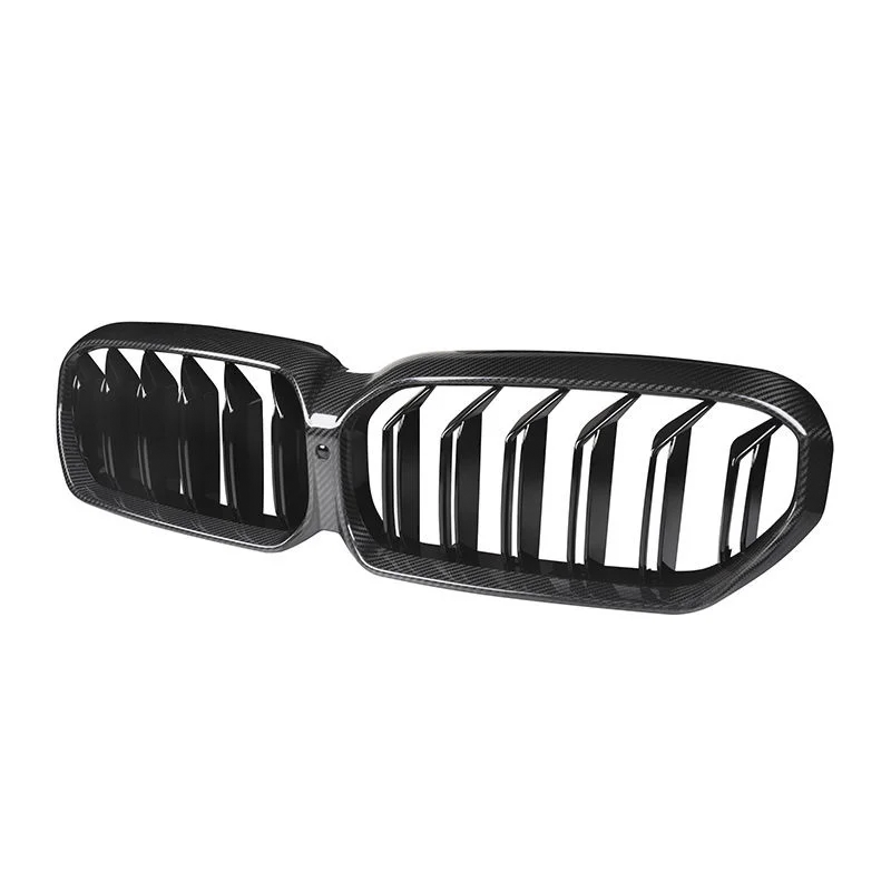 BMW 5 Series G30 / M5 F90 LCI Carbon Fiber Dual Slat Front Bumper Grille