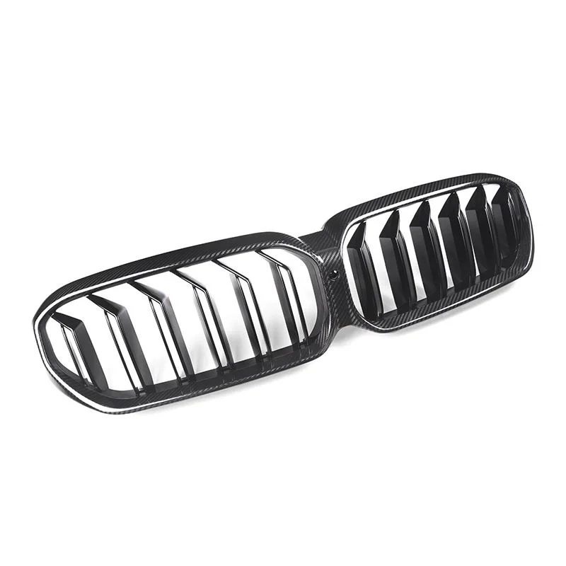 BMW 5 Series G30 / M5 F90 LCI Carbon Fiber Dual Slat Front Bumper Grille